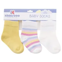 Șosete unisex Kikka Boo Stripes  / Yellow