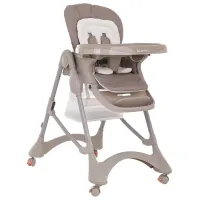 Стульчик для кормления Glamvers Camilla (45386) / 3 месяца / Бежевый 