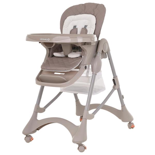 Scaun de masă Glamvers Camilla (45386) / 3 luni / Beige  photo 2