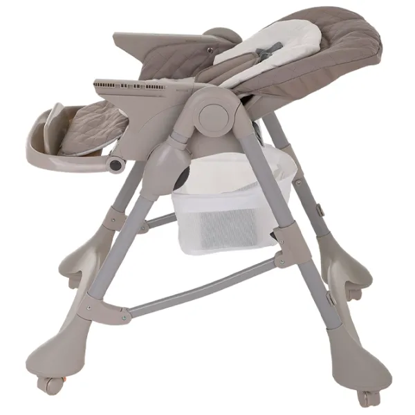 Scaun de masă Glamvers Camilla (45386) / 3 luni / Beige  photo 4