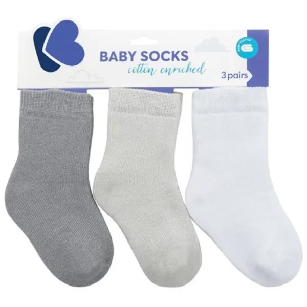 Șosete unisex Kikka Boo Baby  / Gray photo 1