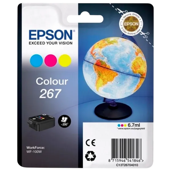 Картридж Epson C13T26704010 Разноцветный/ Original/  photo 1