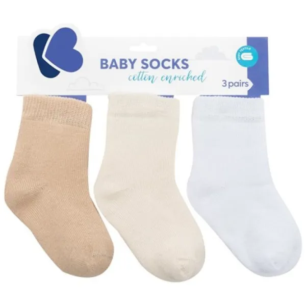 Șosete unisex Kikka Boo Baby  / Beige photo 1