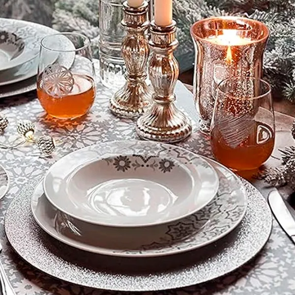 Șervețele de servire Tognana Brina Gray / Textil photo 2