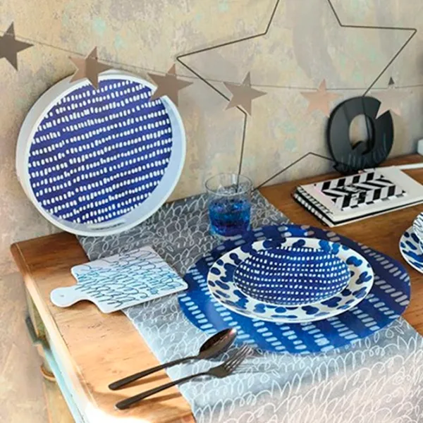 Șervețele de servire Tognana Ulay Blue / Textil photo 2
