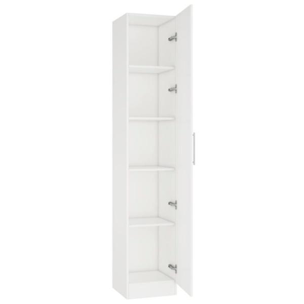 Шкаф с полками Mobildor-Lux Practik 210 x 40 x 40см / ЛДСП / White photo 2