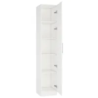 Шкаф с полками Mobildor-Lux Practik 210 x 40 x 40см / ЛДСП / White photo 2
