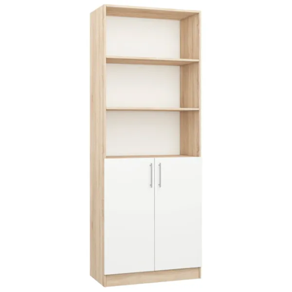 Комбинированный гардероб Mobildor-Lux Practik 210 x 80 x 40см / ЛДСП / White photo 1 Комбинированный гардероб Mobildor-Lux Practik 210 x 80 x 40см / ЛДСП / White photo 1