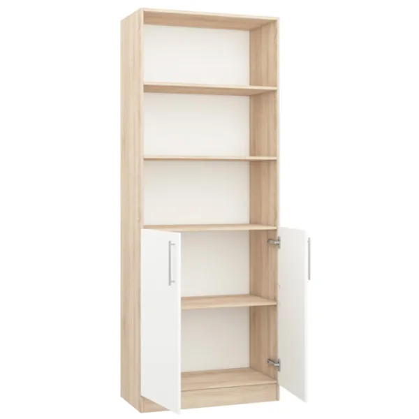 Комбинированный гардероб Mobildor-Lux Practik 210 x 80 x 40см / ЛДСП / White photo 2 Комбинированный гардероб Mobildor-Lux Practik 210 x 80 x 40см / ЛДСП / White photo 2