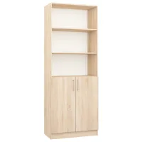 Dulap combinat Mobildor-Lux Practik 210 x 80 x 40 / LPAL / Somona Oak