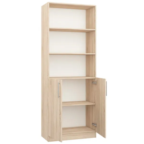 Dulap combinat Mobildor-Lux Practik 210 x 80 x 40 / LPAL / Somona Oak photo 2 Dulap combinat Mobildor-Lux Practik 210 x 80 x 40 / LPAL / Somona Oak photo 2