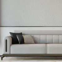 Canapea Modalife Bella 3 (880613229) Stofă / Gray photo 3