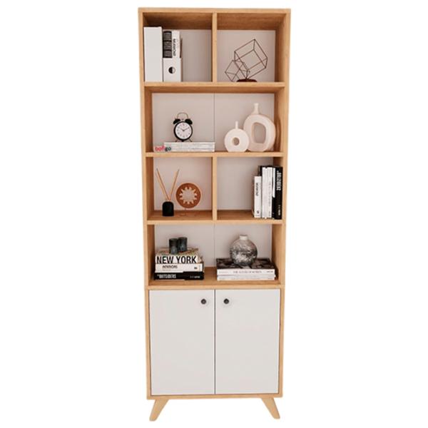 Шкаф с полками Nex Home Smyrna 187 x 64 x 30см / ЛДСП / White photo 1