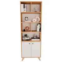 Шкаф с полками Nex Home Smyrna 187 x 64 x 30см / ЛДСП / White