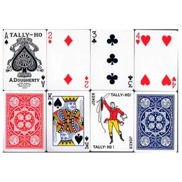 Joc de masă Tally-Ho Fan Back Standard 8+/ Carti de joc photo 2