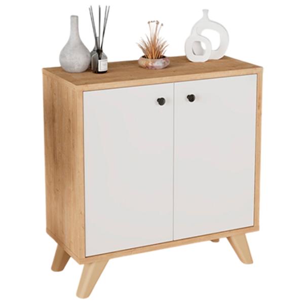 Dulap cu polițe Nex Home Smyrna 67 x 64 x 30 / LPAL / White photo 1
