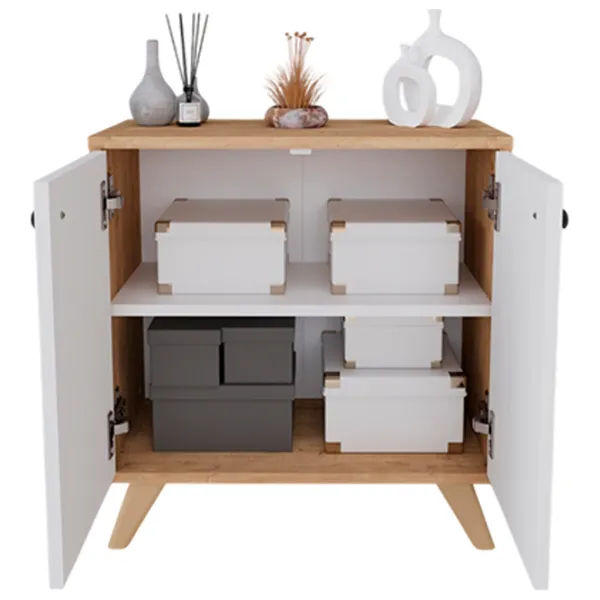 Dulap cu polițe Nex Home Smyrna 67 x 64 x 30 / LPAL / White photo 2