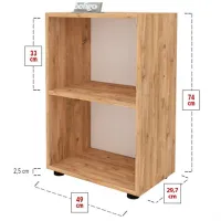 Шкаф для папок Nex Home Folder 73 x 49 x 30см / ЛДСП / Дуб photo 3
