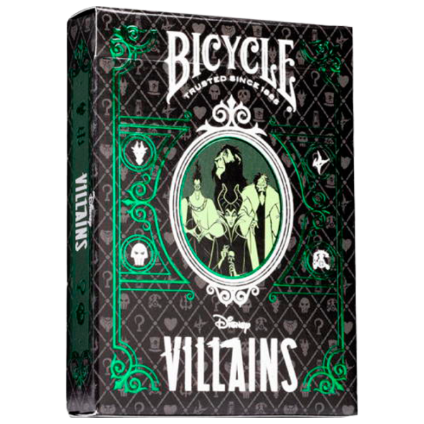 Joc de masă United States Playing Card Company Bicycle Disney Villains 8+/ Carti de joc photo 1 Joc de masă United States Playing Card Company Bicycle Disney Villains 8+/ Carti de joc photo 1