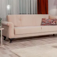 Canapea Modalife Mia (880613648) Stofă / Cream photo 3