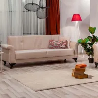 Canapea Modalife Mia (880613648) Stofă / Cream photo 6