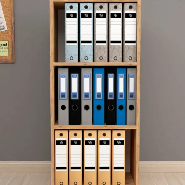 Dulap pentru mape Nex Home Folder 108 x 49 x 30 / LPAL / Stejar photo 3