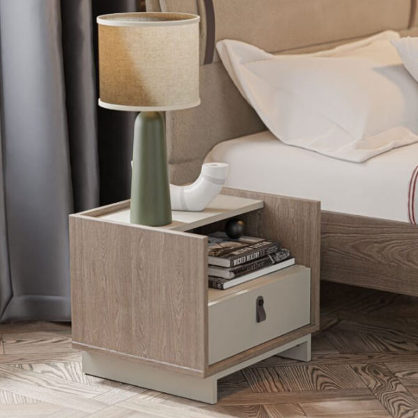 Noptiere Dogtas Theo 45 x 54.1 x 44.8 / MDF / Sonoma Oak photo 2 Noptiere Dogtas Theo 45 x 54.1 x 44.8 / MDF / Sonoma Oak photo 2