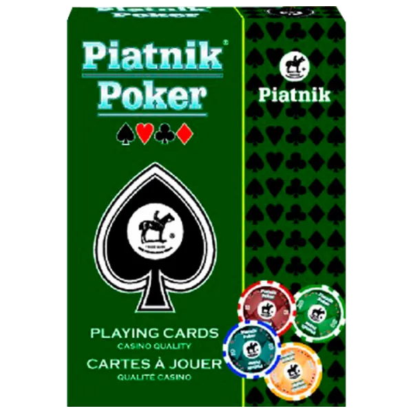 Joc de masă Piatnik Poker 8+/ Carti de joc photo 1