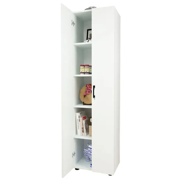 Шкаф с полками Nex Home Folder 178 x 49 x 31.8см / ДСП / White photo 3