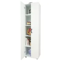 Шкаф с полками Nex Home Folder 178 x 49 x 31.8см / ДСП / White photo 3