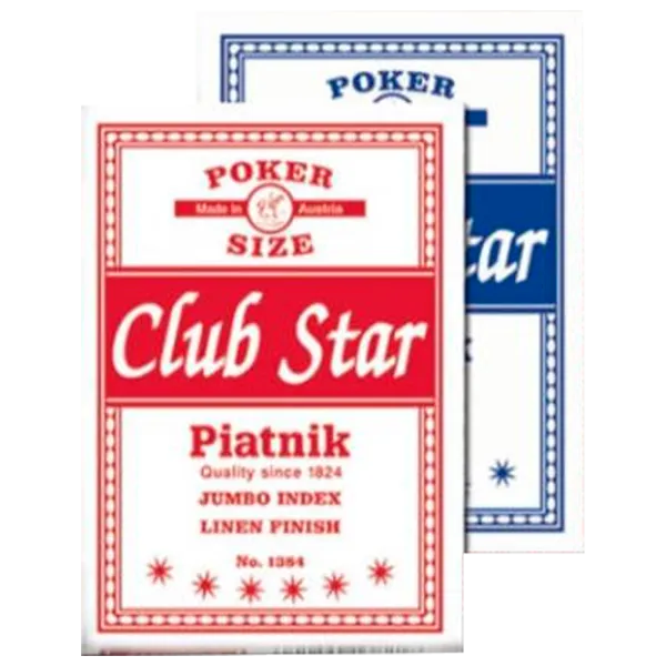 Joc de masă Piatnik Star Club 8+/ Carti de joc photo 1
