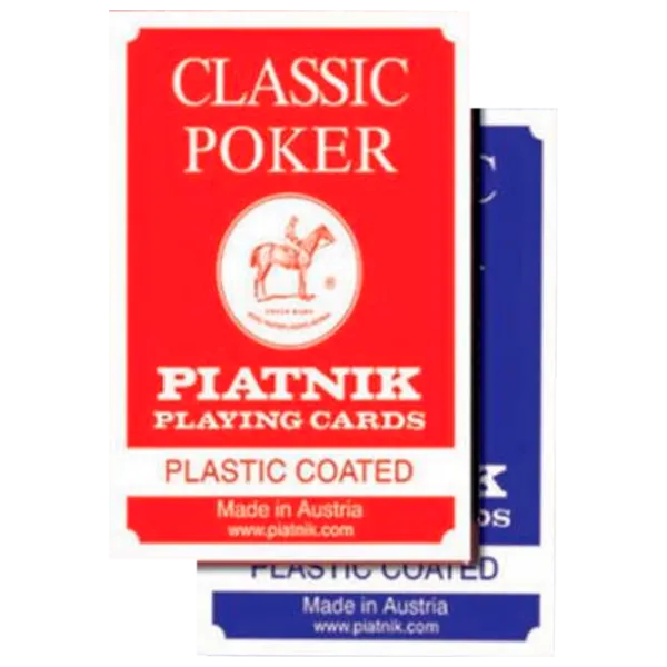 Joc de masă Piatnik Classic Poker 8+/ Carti de joc photo 1