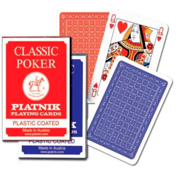 Joc de masă Piatnik Classic Poker 8+/ Carti de joc photo 2