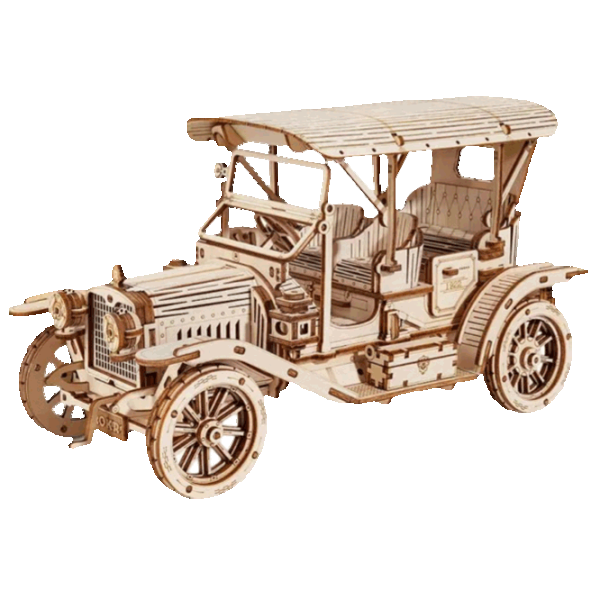 Puzzle ROKR Vintage Car 8+/ Numărul de piese: 298 photo 1