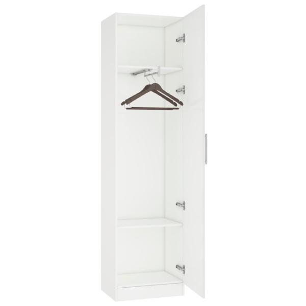 Dulap cu polițe Mobildor-Lux Practik 210 x 55 x 40 / LPAL / White photo 2