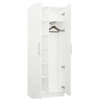 Комбинированный гардероб Mobildor-Lux Practik 210 x 80 x 40см / ЛДСП / White photo 2