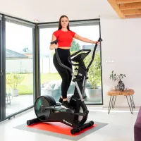 Bicicletă eliptică Insportline Kapekor Tracțiune: Din spate / 150 kg / Gray photo 12
