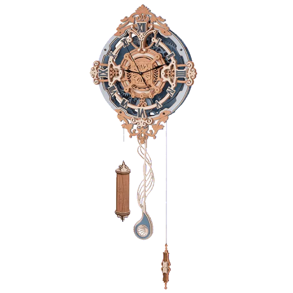 Puzzle ROKR Wall clock with romantic notes 14+/ Количество деталей: 231 photo 1