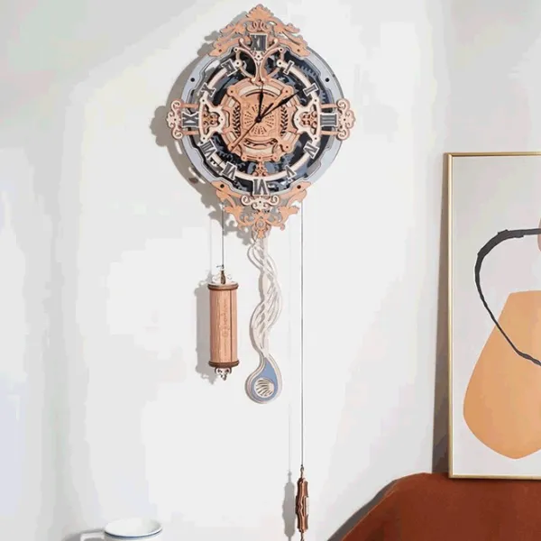 Puzzle ROKR Wall clock with romantic notes 14+/ Количество деталей: 231 photo 4