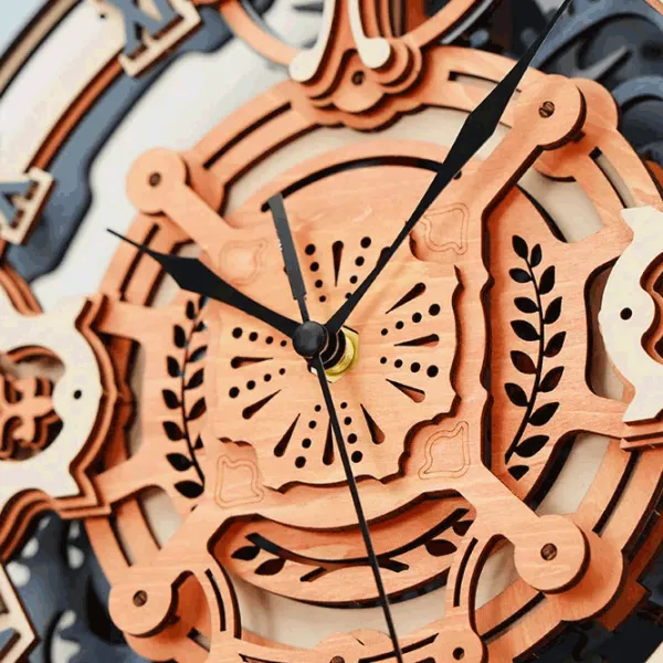 Puzzle ROKR Wall clock with romantic notes 14+/ Количество деталей: 231 photo 7