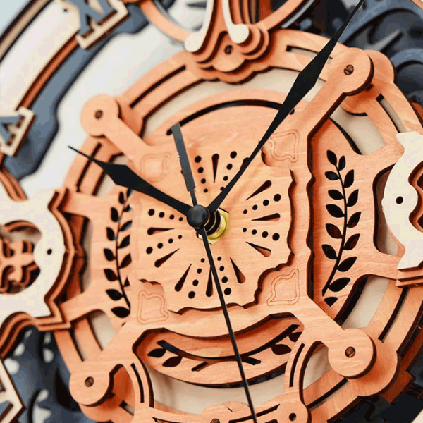 Puzzle ROKR Wall clock with romantic notes 14+/ Количество деталей: 231 photo 7