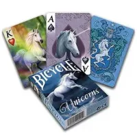 Joc de masă United States Playing Card Company Anne Stoke Unicorn 8+/ Carti de joc photo 2