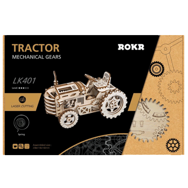 Puzzle ROBOTIME Tractor 14+/ Количество деталей: 135 photo 2