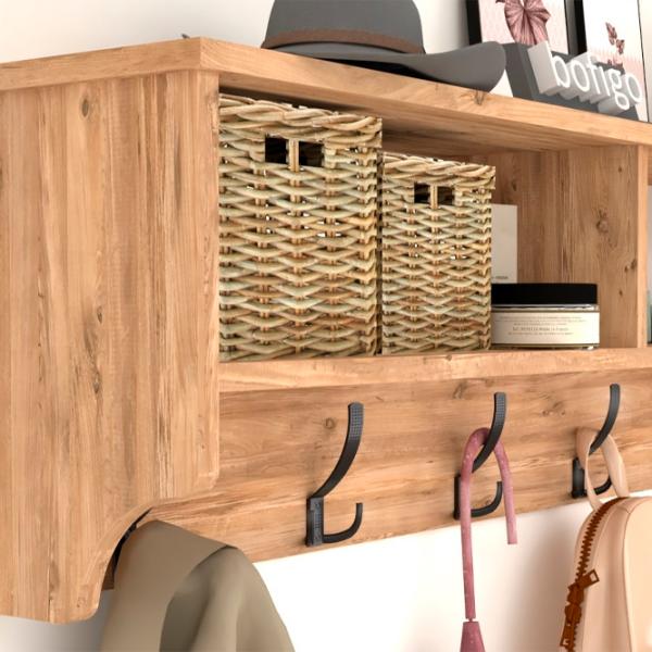 Вешалка Nex Home 01221693 ДСП / Дуб photo 5