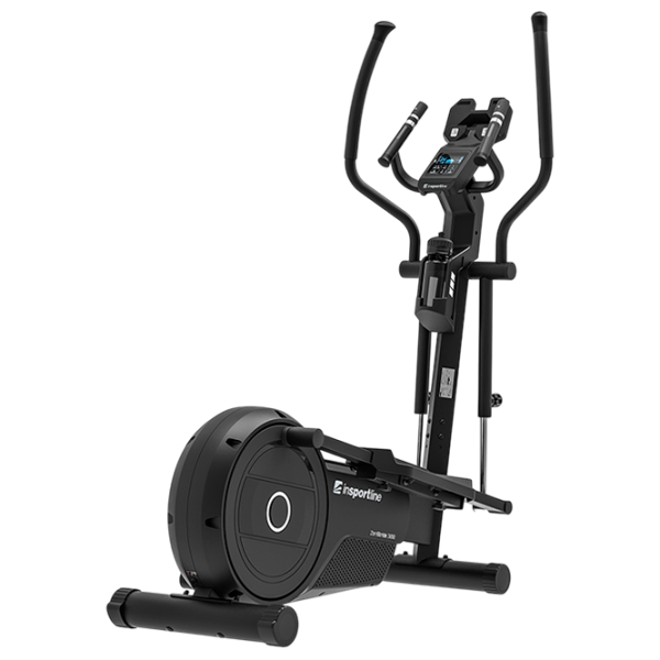 Эллиптический тренажер Insportline ZenStride 300 Привод: Задний / 150 кг / Черный photo 1