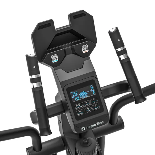 Эллиптический тренажер Insportline ZenStride 300 Привод: Задний / 150 кг / Черный photo 9