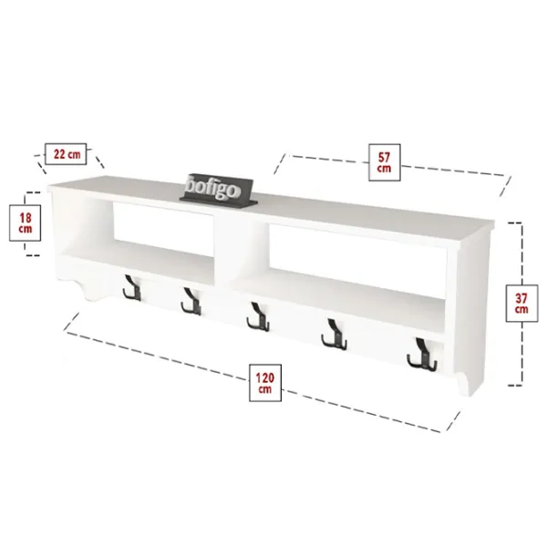 Cuier Nex Home 01221693 PAL / White photo 2