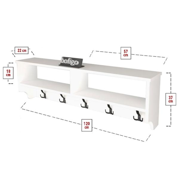 Cuier Nex Home 01221693 PAL / White photo 2