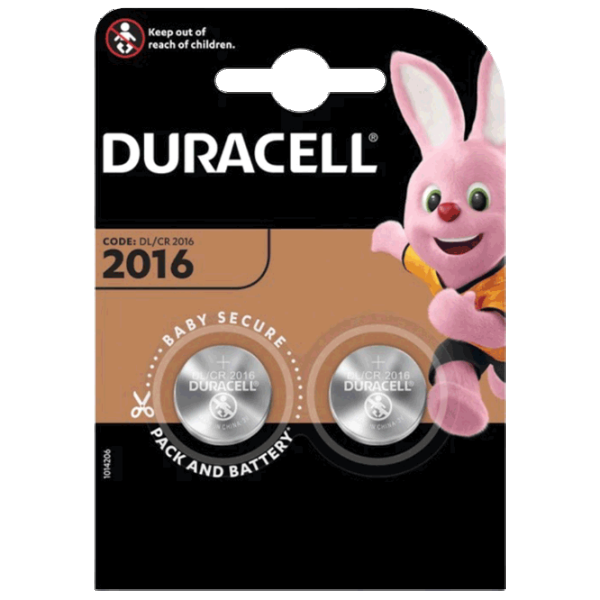 Baterie Duracell CR2016 CR2016 3 V / 2 buc. photo 1
