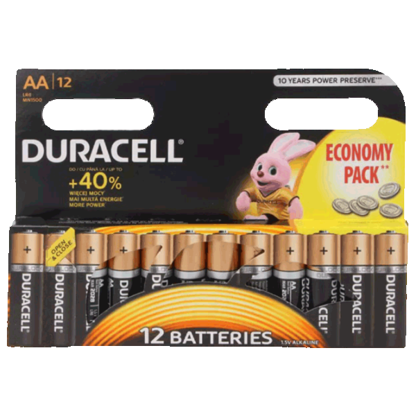 Baterie Duracell Basic AA 1.5 V / 12 buc. photo 1